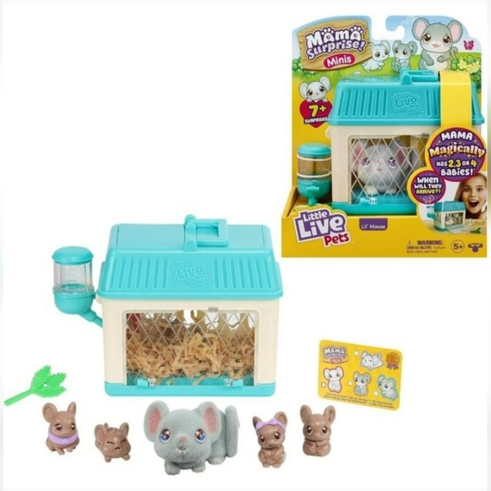Little Live Pets Mama Surprise Minis Mouse New